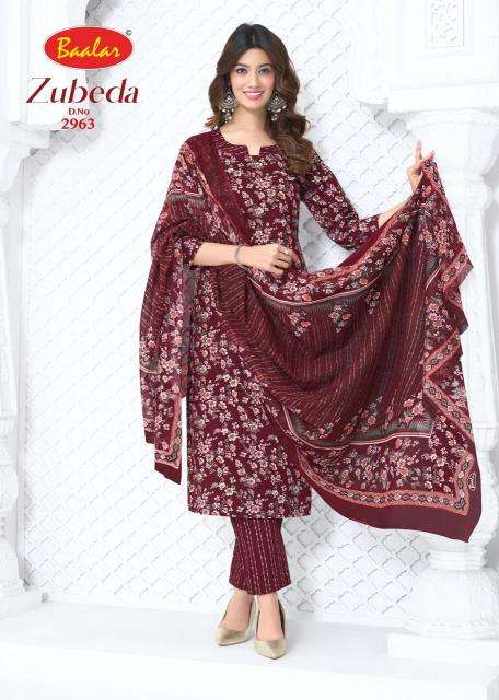 Baalar zubeda vol-29 wholesale dress material market in ahmedabad