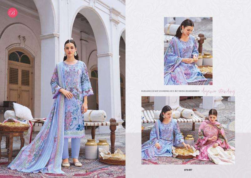 Belliza naira vol-142 cotton dress material wholesale in ahmedabad