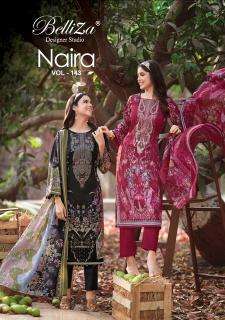 Belliza naira vol-143 wholesale indian dress supplier