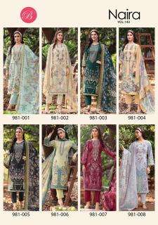 Belliza naira vol-143 wholesale indian dress supplier