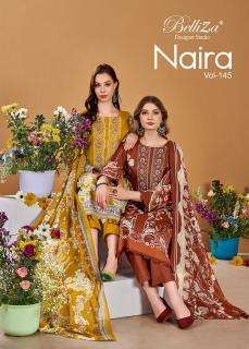 Belliza naira vol-145 surat dress material wholesale market address