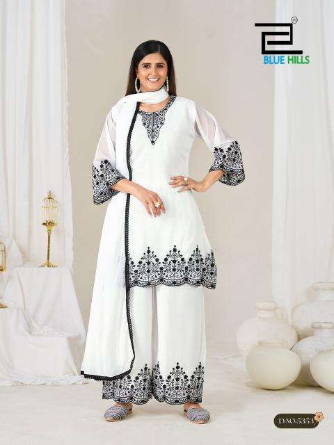 Blue hills mahnoor bw kurti wholesale manufacturer in surat