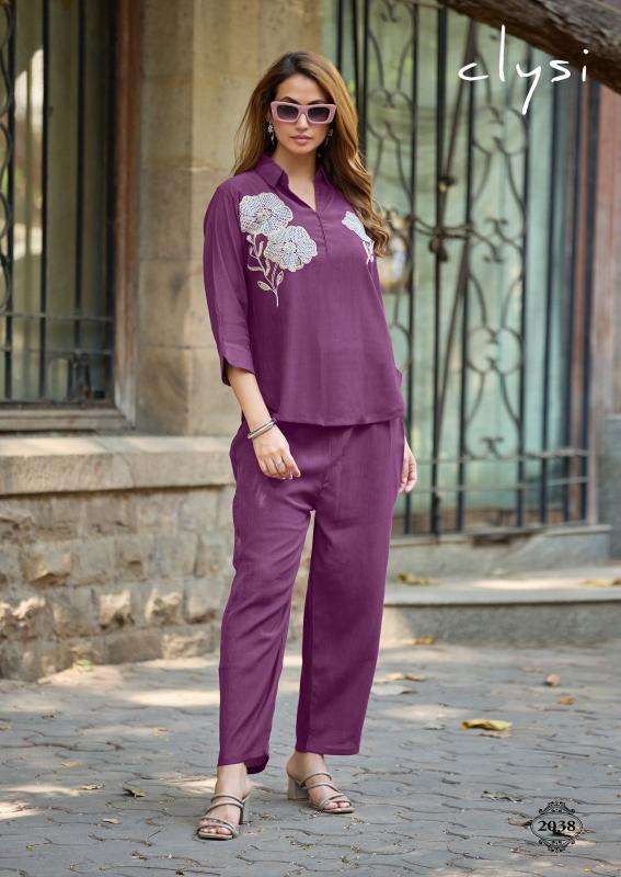 Clysi avira coord set ladies kurti wholesale in india