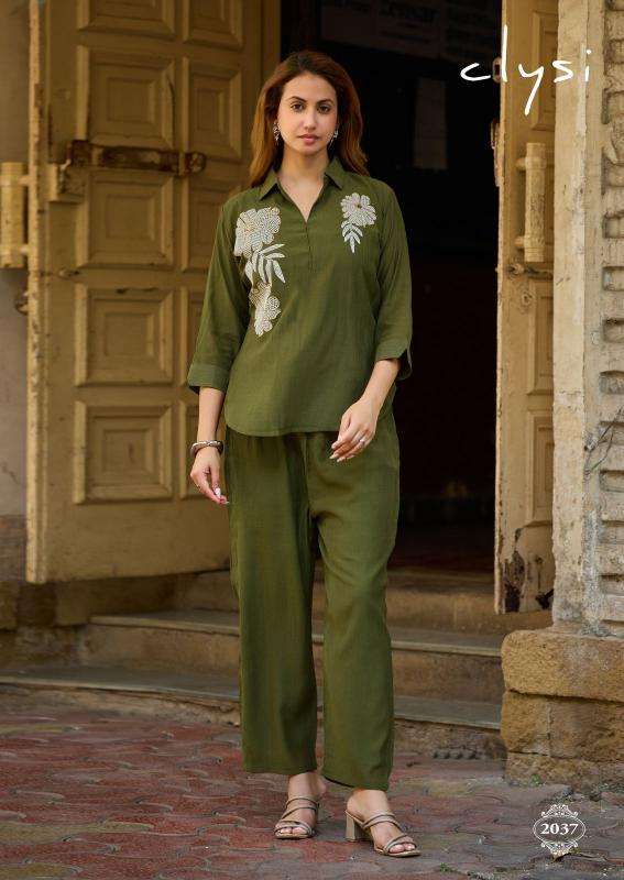 Clysi avira coord set ladies kurti wholesale in india