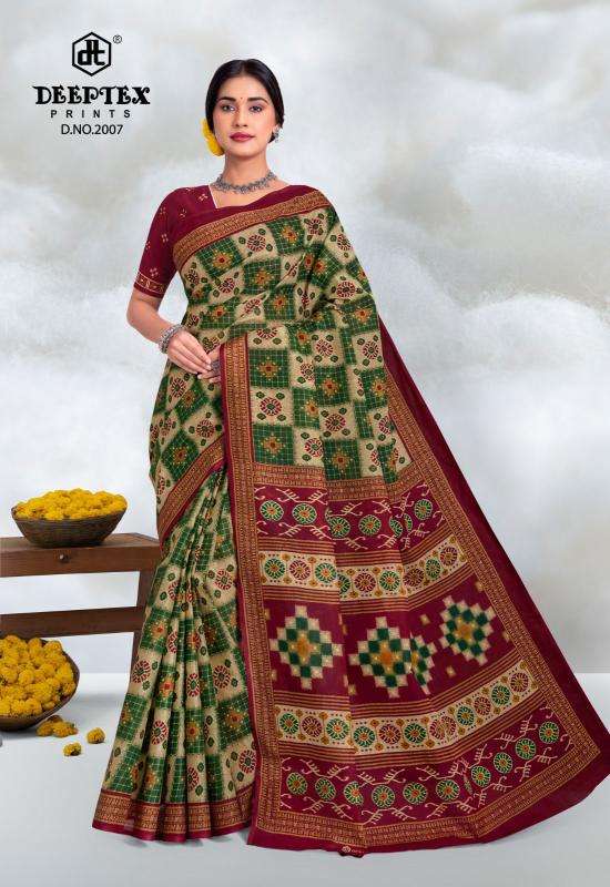 Deeptex prime time vol-20 wholesale saree market in india