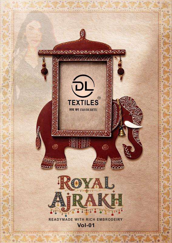 DL royal ajrakh vol-1 wholesale indian kurti suppliers