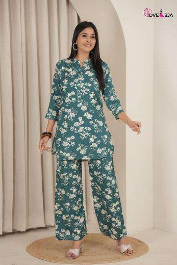 Dveeja chhava coord set wholesale kurti market near me