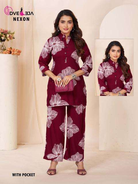 Dveeja nexon co ord set wholesale kurti market in surat with price