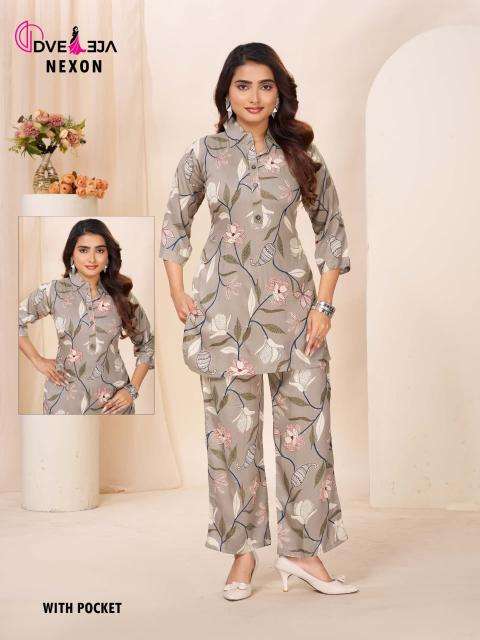 Dveeja nexon co ord set wholesale kurti market in surat with price