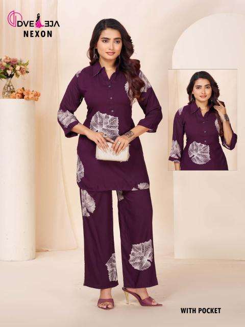 Dveeja nexon co ord set wholesale kurti market in surat with price