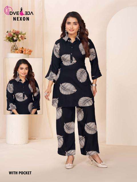 Dveeja nexon cotton co ord set wholesale kurti market near me