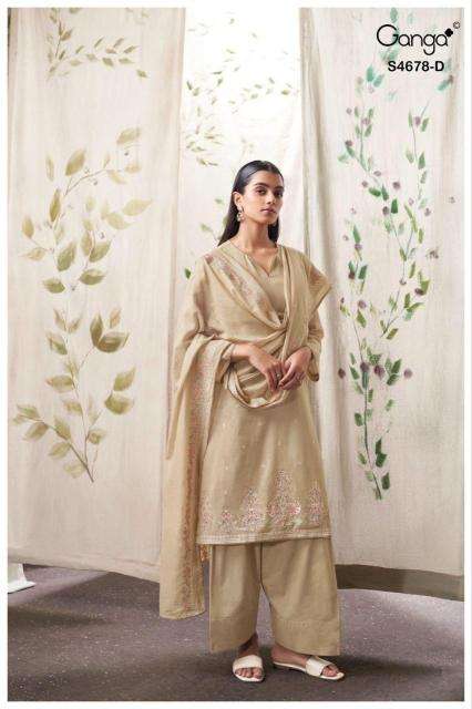 Ganga ahalya 4678 dress materials hyderabad wholesale