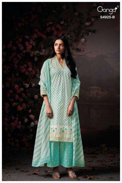 Ganga dhrisha 4925 wholesale dress materials in delhi with price
