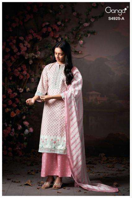 Ganga dhrisha 4925 wholesale dress materials in delhi with price