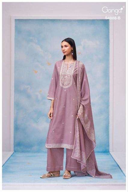 Ganga driyara 4888 wholesale dress material market in pune