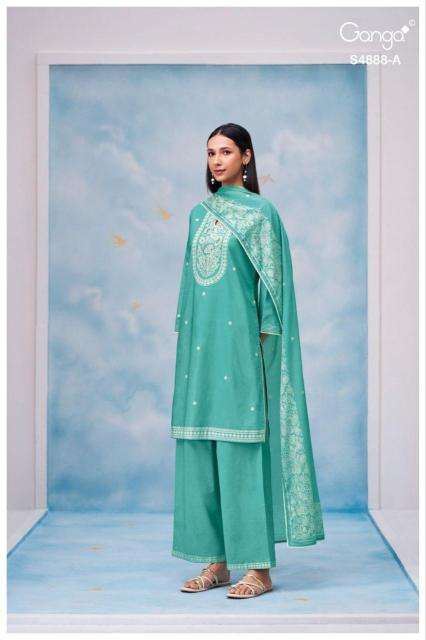 Ganga driyara 4888 wholesale dress material market in pune