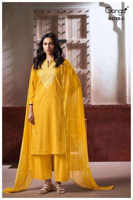Ganga dynza 4758 wholesale dress from india