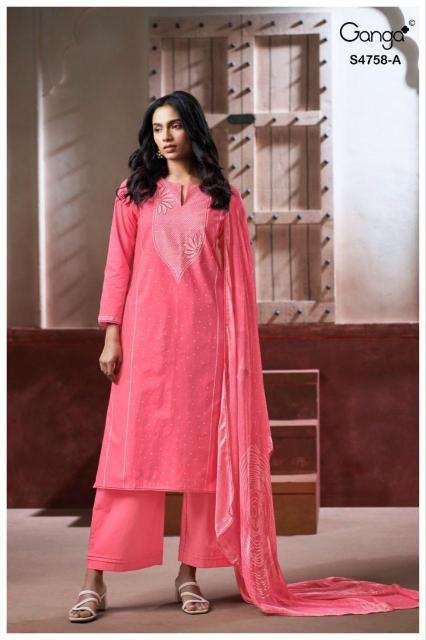 Ganga dynza 4758 wholesale dress from india