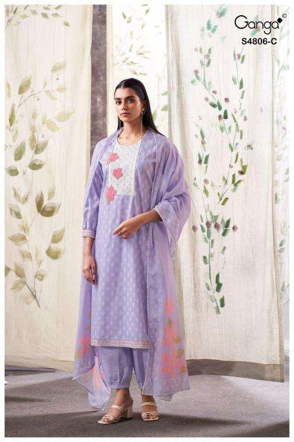 Ganga ekaaya 4806 wholesale dress material hyderabad telangana