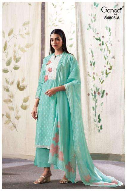 Ganga ekaaya 4806 wholesale dress material hyderabad telangana