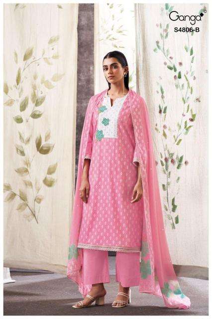 Ganga ekaaya 4806 wholesale dress material hyderabad telangana