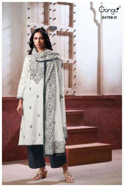 Ganga grishma 4768 wholesale dress materials in hyderabad with price