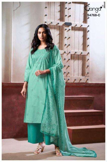 Ganga grishma 4768 wholesale dress materials in hyderabad with price