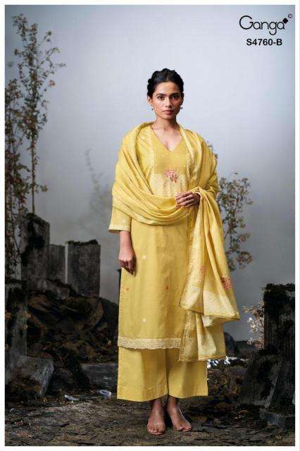 Ganga kayel 4760 wholesale dress material in pune online