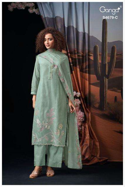 Ganga liyanshi 4763 bangalore wholesale dress materials