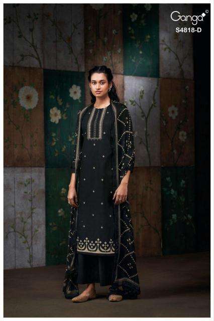 Ganga nayanshi 4818 wholesale dress materials in delhi with price