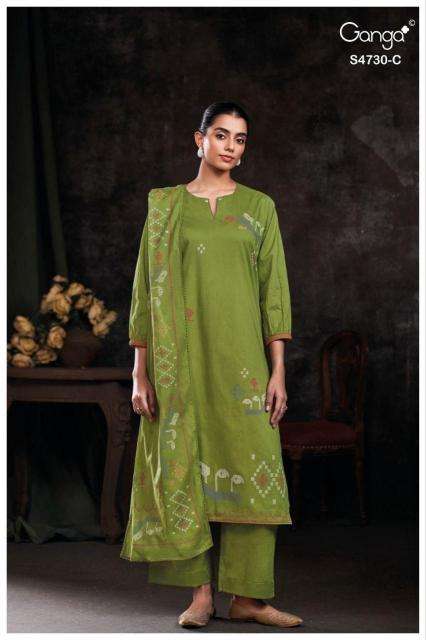 Ganga nayvya 4730 wholesale dress material in pune with price