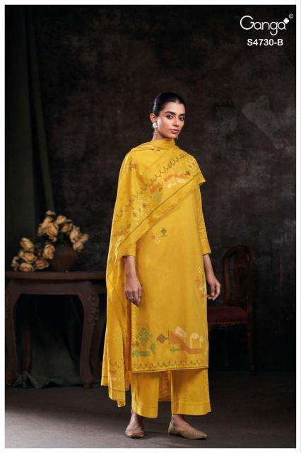 Ganga nayvya 4730 wholesale dress material in pune with price