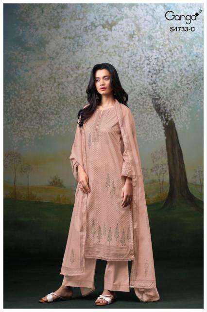 Ganga nivellea 4733 wholesale dresses made in india