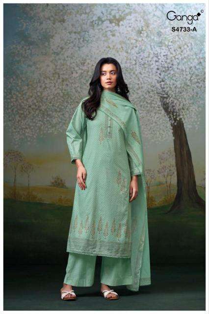 Ganga nivellea 4733 wholesale dresses made in india