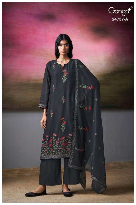 Ganga qirisha 4737 pune dress material wholesale