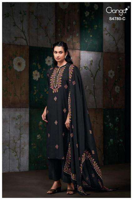 Ganga siyanshi 4780 wholesale dresses made in india