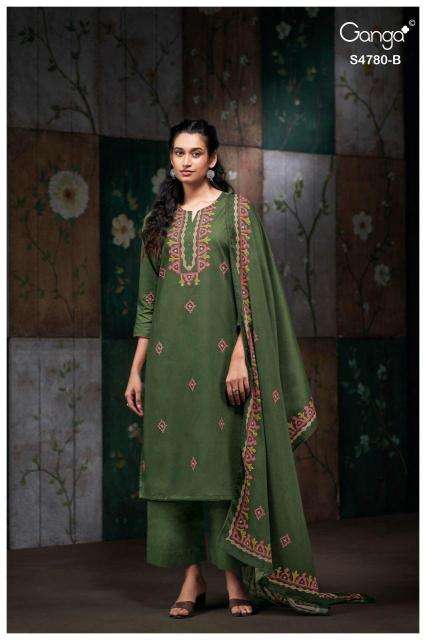 Ganga siyanshi 4780 wholesale dresses made in india
