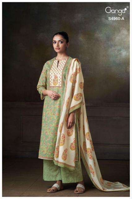 Ganga tersia 4960 wholesale dealers for dress materials in delhi