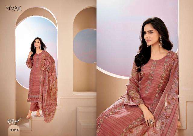 Glossy simar qirat wholesale dress materials in delhi with price
