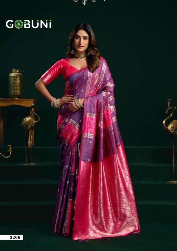 Gobuni swara fancy wholesale indian saree online shopping