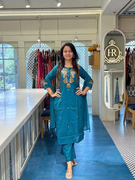 Jaipuri cotton 3pcs best wholesale kurti market in kolkata