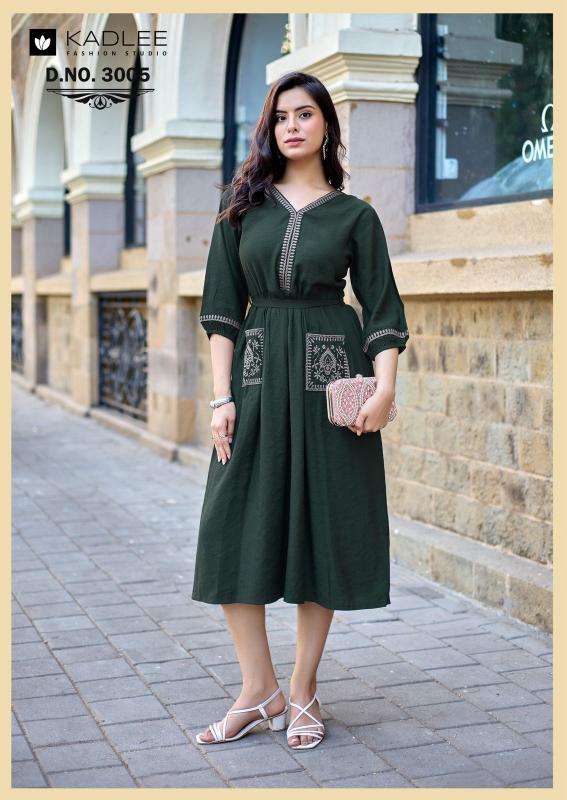 Kadlee aleena surat kurti wholesale catalog