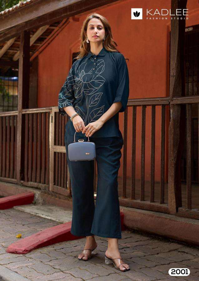 Kadlee golden lady coord set best wholesale kurti market in mumbai
