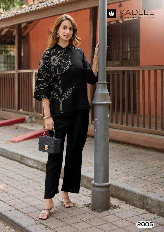Kadlee golden lady coord set best wholesale kurti market in mumbai