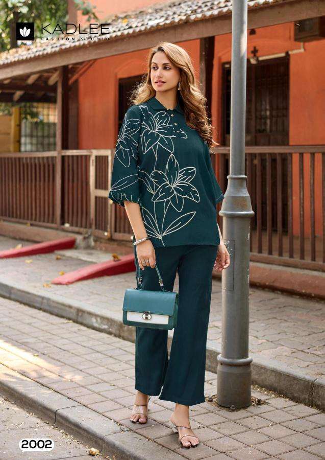Kadlee golden lady coord set best wholesale kurti market in mumbai