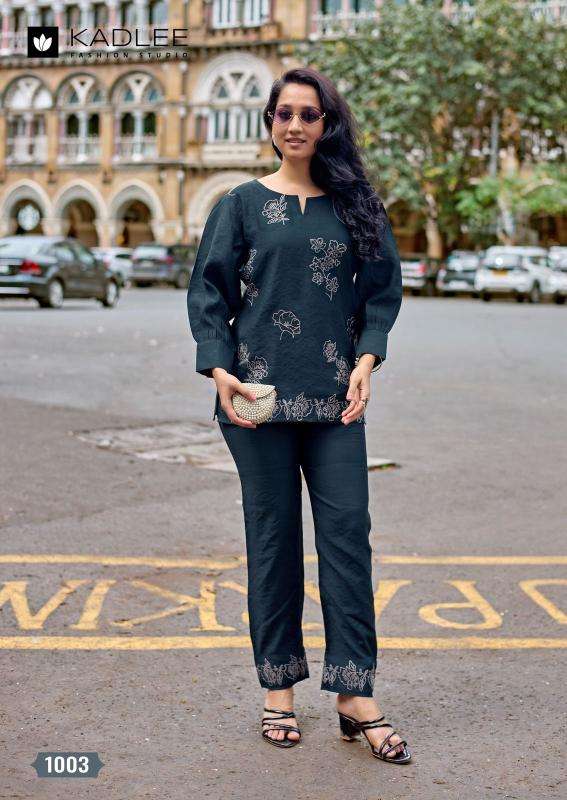 Kadlee royal touch coord set wholesale kurti set india