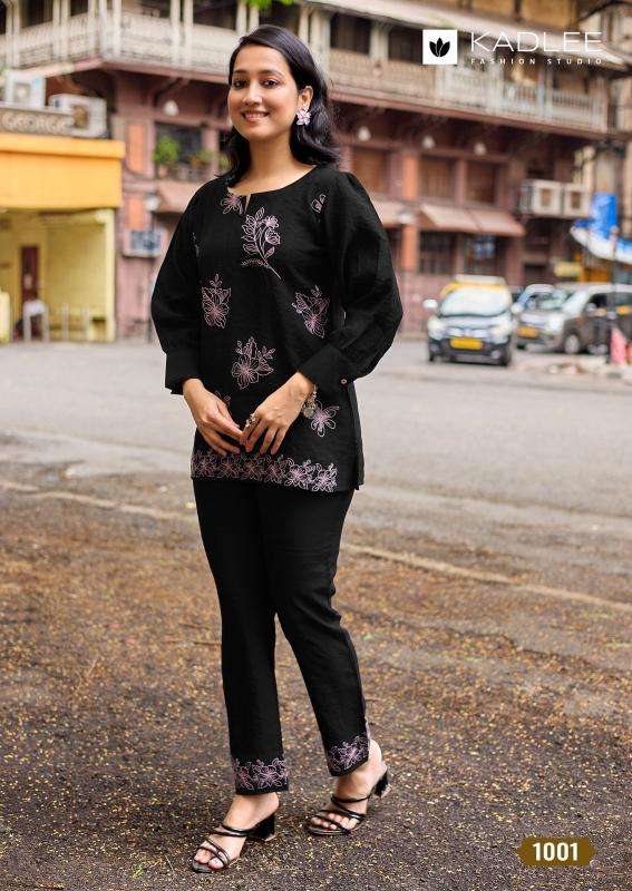 Kadlee royal touch coord set wholesale kurti set india