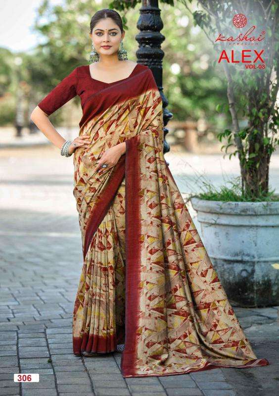 Kashvi alex vol-3 indian wholesale market saree