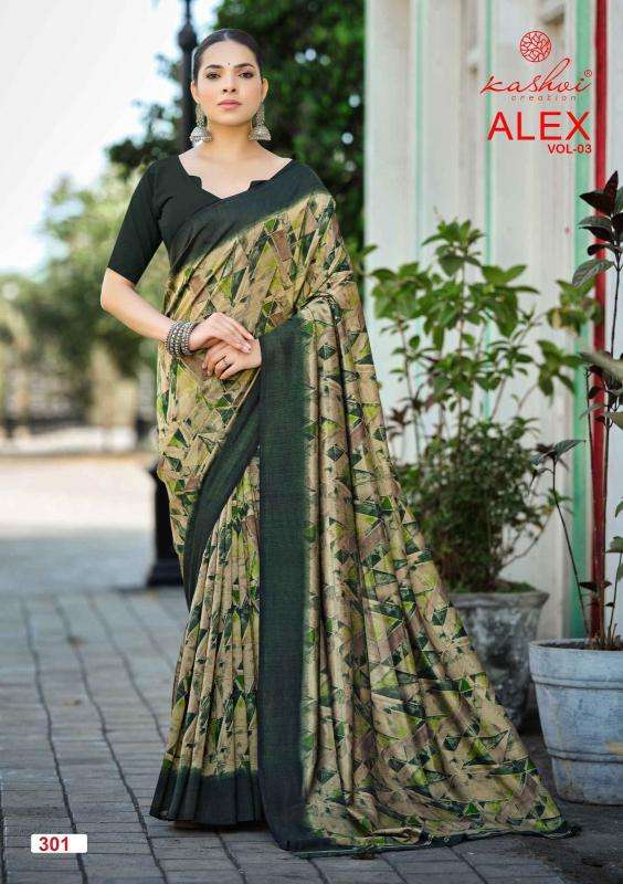 Kashvi alex vol-3 indian wholesale market saree