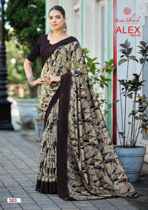 Kashvi alex vol-3 indian wholesale market saree